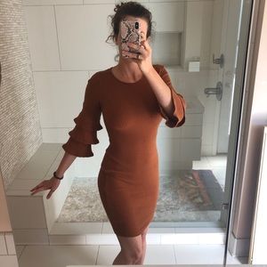 Sweater bodycon dress